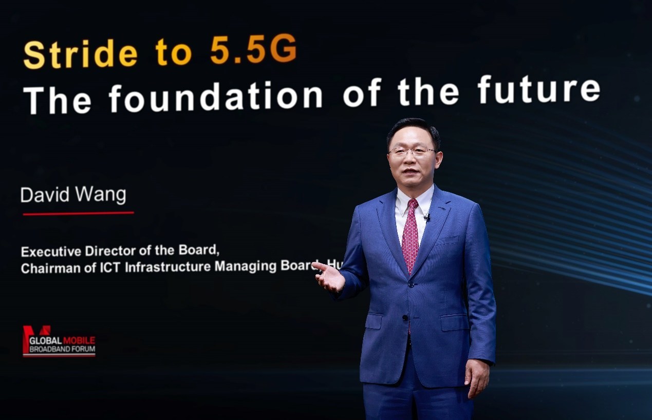 David Wang von Huawei: Schritt zu 5.5G, die Grundlage der Zukunft