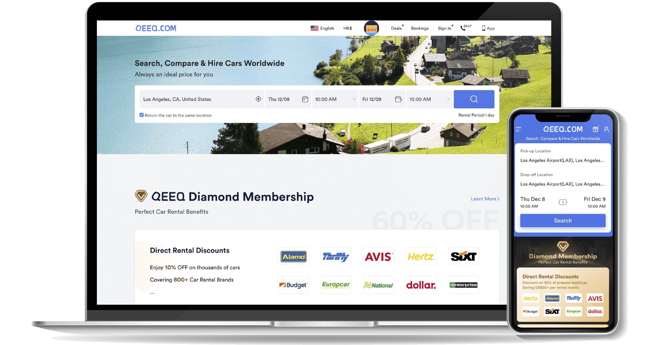 Car Rental Search Engine QEEQ Fights Inflation for Travelers and