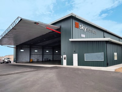 Skyservice Bend FBO - Newest Hangar at Bend Municipal Airport (BDN) (CNW Group/Skyservice Business Aviation Inc. - Mississauga, ON)