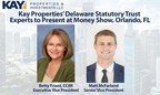 Kay Properties Real Estate Investment Experts, Betty Friant and Mathew McFarland, to Present "Why Investors Are Turning to Real Estate Income Funds" During "The Money Show," on Monday, October 31 in Orlando FL
