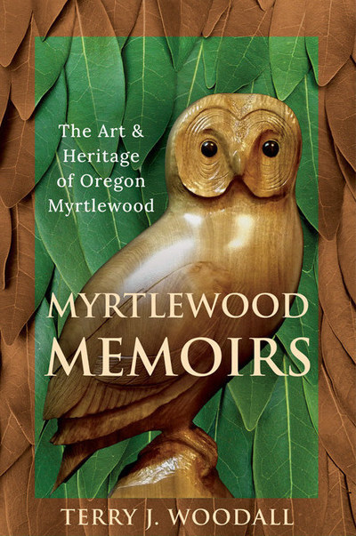 Book by the artist, stories of his career with the medium of myrtlewood.