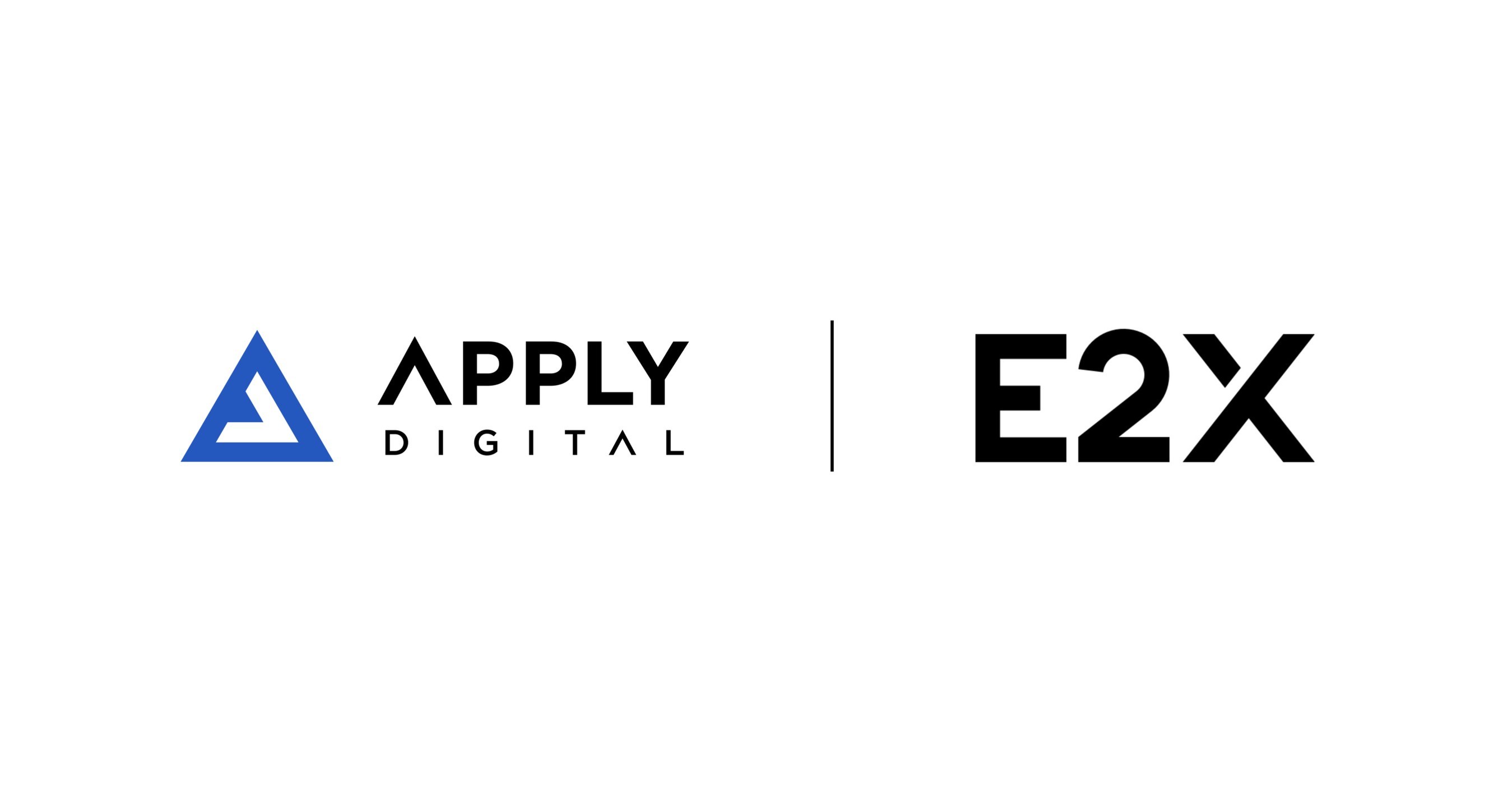 Apply Digital neemt E2X.COM over om digitale oplossingen en zakelijke diensten te ontwikkelen voor moderne bedrijven