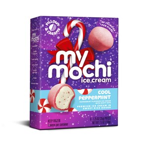 LIMITED EDITION MY/MOCHI COOL PEPPERMINT ICE CREAM SNACK RETURNS TO PUT A COOL TWIST ON HOLIDAY SNACKING SEASON
