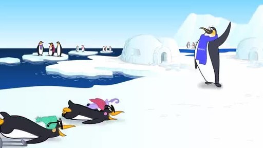 Animátorka celovečerních filmů vdechla tučňákovi G&amp;G život v krátkém videu