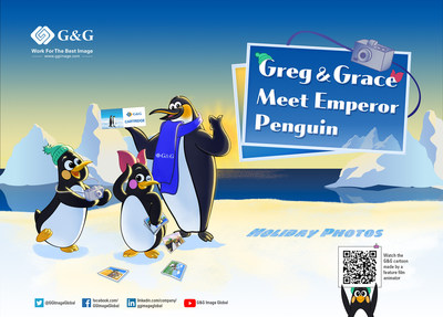 Fotos natalinas de desenhos animados G&G - Você precisa de um cartucho de pinguim G&G