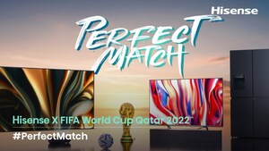 Avec ses innovations et ses technologies de pointe, Hisense compte offrir à ses clients une expérience sans égal à l'occasion de la Coupe du monde de la FIFA Qatar 2022™