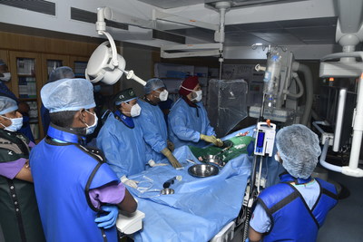 Indo-African workshop organized by Manipal Hospital Miller’s Road by  engagaging Interventional Cardiologists from the African continent in complex coronary procedures