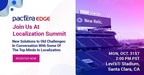 Pactera EDGE to Host Special AI Localization Summit at Levi's Stadium in Santa Clara, CA on October 31