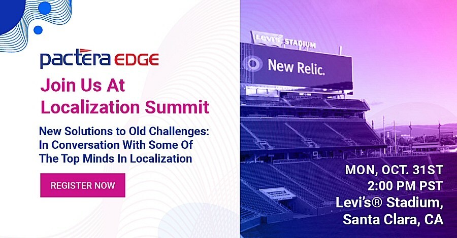 Pactera EDGE to Host Special AI Localization Summit at Levi's Stadium in Santa Clara, CA on October 31 - Vimarsana News