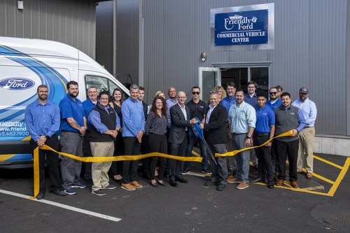 Friendly Ford Celebrates All-New Commercial Vehicle Center with Ribbon Cutting Ceremony