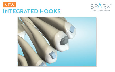 Spark™ Aligners Release 13 Announces Integrated Hooks