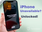 iPhone Unavailable? Bypass iPhone Unavailable via Tenorshare 4uKey