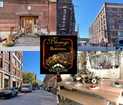 The Historic West Bottoms in Kansas City will be celebrating 15 years with its First Friday Weekend theme, Blessing in the Bottoms. The district offers vintage, antiques, originals, and more for shopping and entertainment.