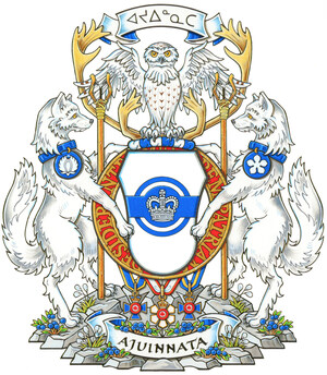 The Governor General's coat of arms, inspired by her heritage and commitment to reconciliation