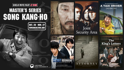 Master's Series: Song Kang-ho for Korean Movie Night at Home