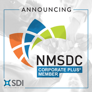SDI Presence Honored with NMSDC Corporate Plus Designation