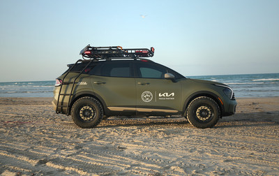 Kia America Donates a Customized 2023 Sportage SUV to Sea Turtle Inc