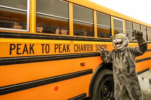 Highland Electric Fleets Delivers Electric School Buses to Peak to Peak Charter in Colorado.