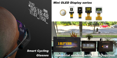 WiseChip is Launching Eyewear Device, Mini-OLED display with Optical Module, and industrial wide temp to touch solution. 