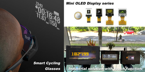 WiseChip is Launching Eyewear Device, Mini-OLED display with Optical Module, and industrial wide temp to touch solution. WiseChip is Launching Eyewear Device, Mini-OLED display with Optical Module, and industrial wide temp to touch solution.