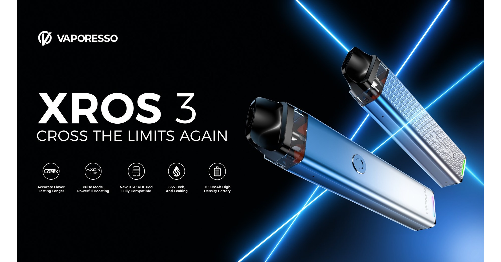 VAPORESSO Readies XROS 3 for Early December Release