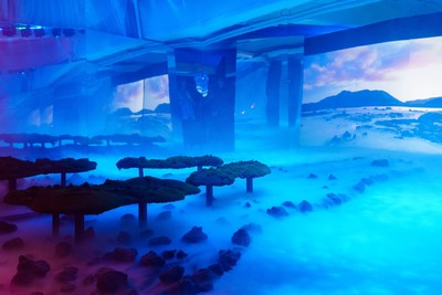 Icelandair's Immersive Blue Lagoon Room (PRNewsfoto/Icelandair)