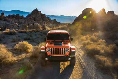 2023 Jeep® Wrangler Rubicon 4xe in limited-run Punk’n exterior paint color