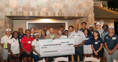 Concert Golf Partners Presents Howard University with Donation