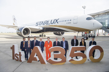 STARLUX Premier A350-900 livré aujourd'hui