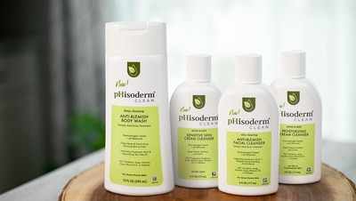 pHisoderm® Clean: Clean, pH-balanced cleansers for your specific skin type