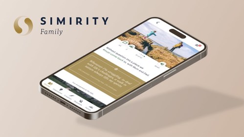 Screenshot of the Simirity app