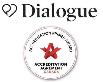 Accreditation Canada Badge (CNW Group/Dialogue Health Technologies Inc.)