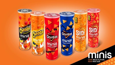 Frito-Lay® Introduces Minis: New Bite-Sized Versions of Iconic Doritos®, Cheetos® and SunChips® Flavors.