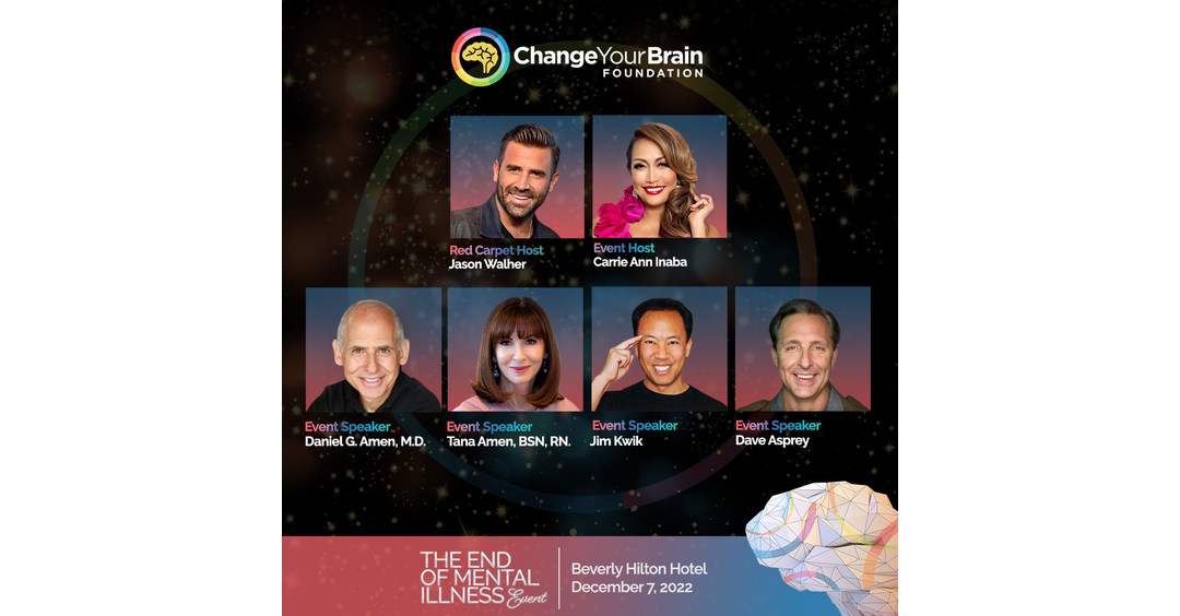 DANCING WITH THE STARS JUDGE CARRIE ANN INABA TO HOST THE CHANGE YOUR BRAIN  FOUNDATION'S INAUGURAL EVENT TO END MENTAL ILLNESS