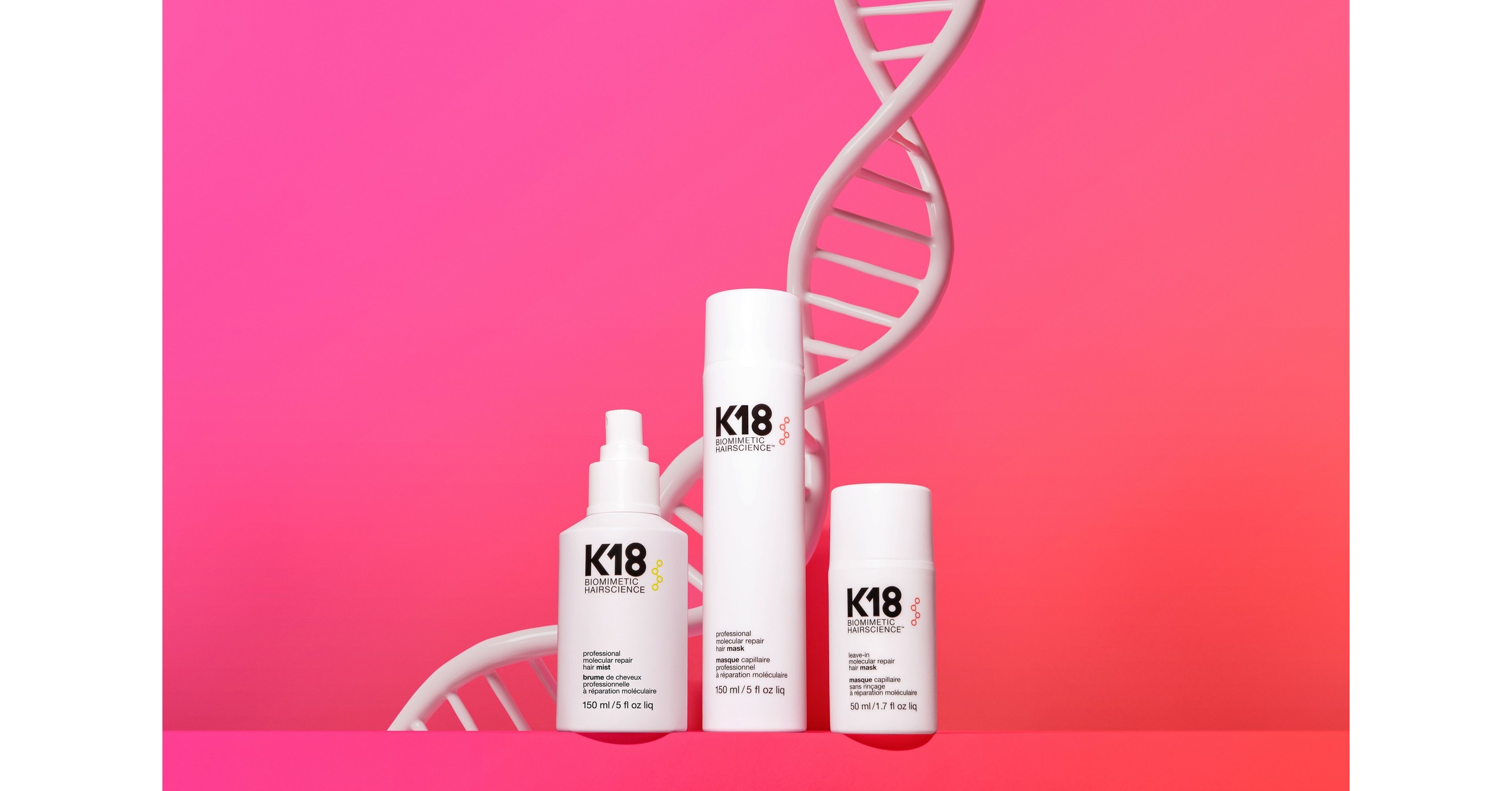 HAIRCARE DISRUPTOR K18 LAUNCHES AT SALONCENTRIC TO FURTHER CHAMPION THE PROFESSIONAL STYLING COMMUNITY