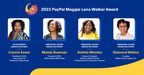 PayPal Announces Recipients of Second Annual Maggie Lena Walker Award