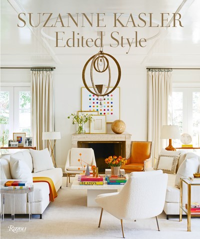 Suzanne Kazler's newest coffee table Interior Design book is "Edited Style," currently available in First Edition at Ballard Designs.