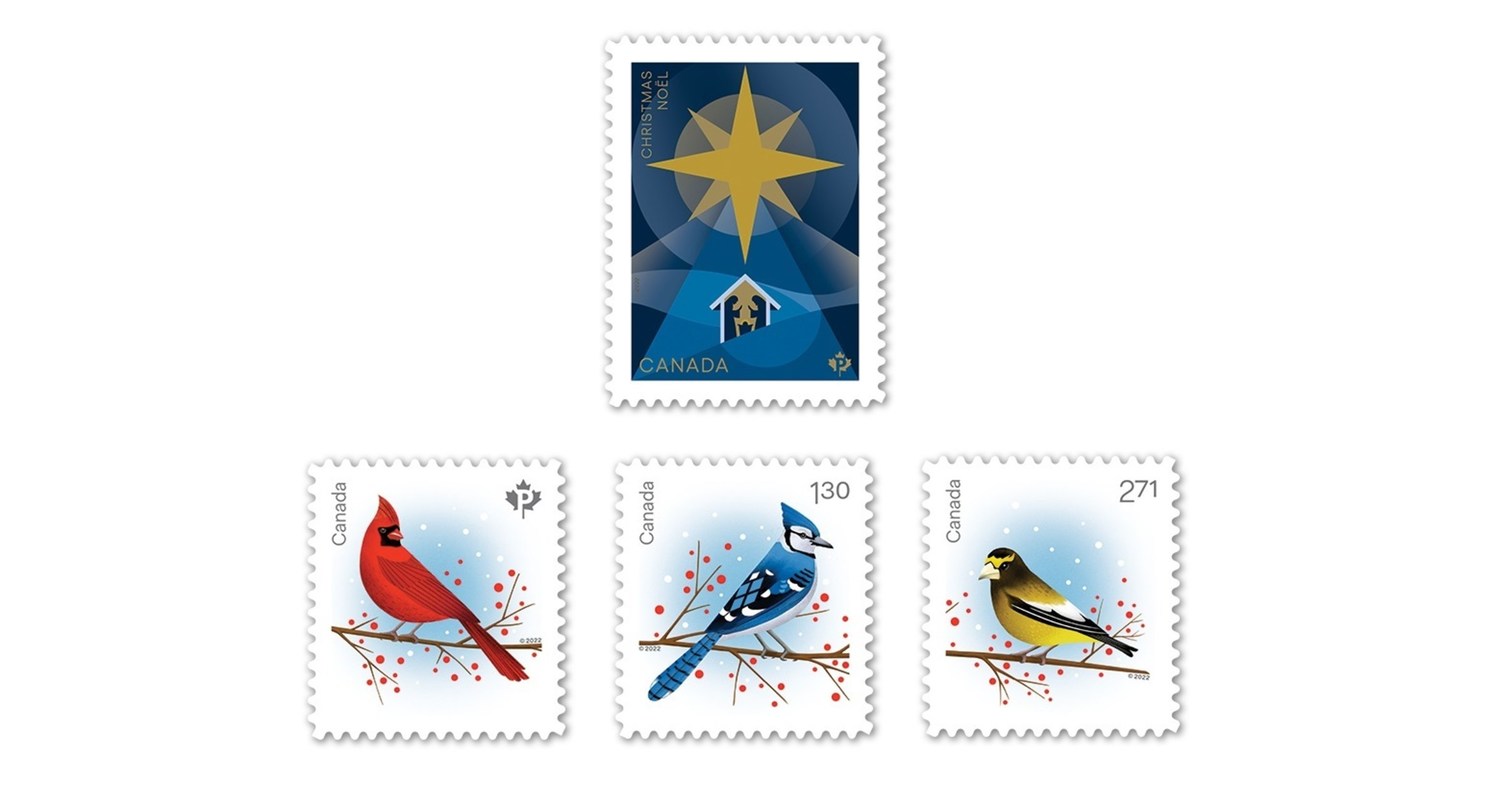 Prix D Un Carnet De 12 Timbres Des timbres répandent la joie de Noël et des Fêtes
