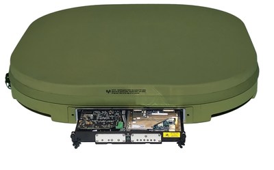 The OPTAC-X telehealth system leverages its exclusive LTE and SATCOM services partner, Kymeta, to deliver industry leading global LTE and SATCOM capability. Kymeta's software-enabled, metamaterials-based electronically steered antenna (ESA) -- the Kymeta Osprey u8 -- provides mobile satellite and cellular communications whether on the move (COTM) or on the pause (COTP).