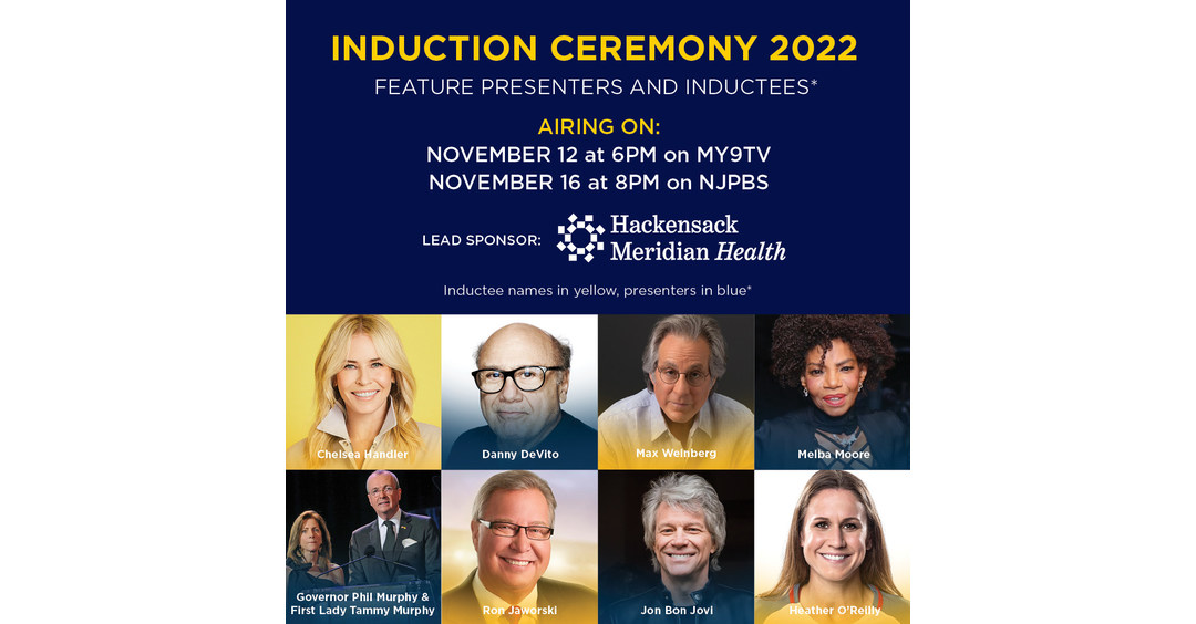 NEW JERSEY HALL OF FAME ANNOUNCES LINEUP FOR INDUCTION CEREMONY