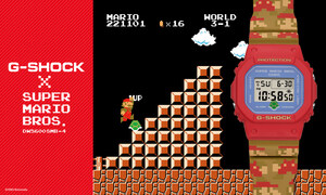 CASIO G-SHOCK LEVELS UP WITH NEW SUPER MARIO BROS.™ DESIGNED TIMEPIECE