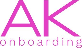 AK Onboarding pink logo.