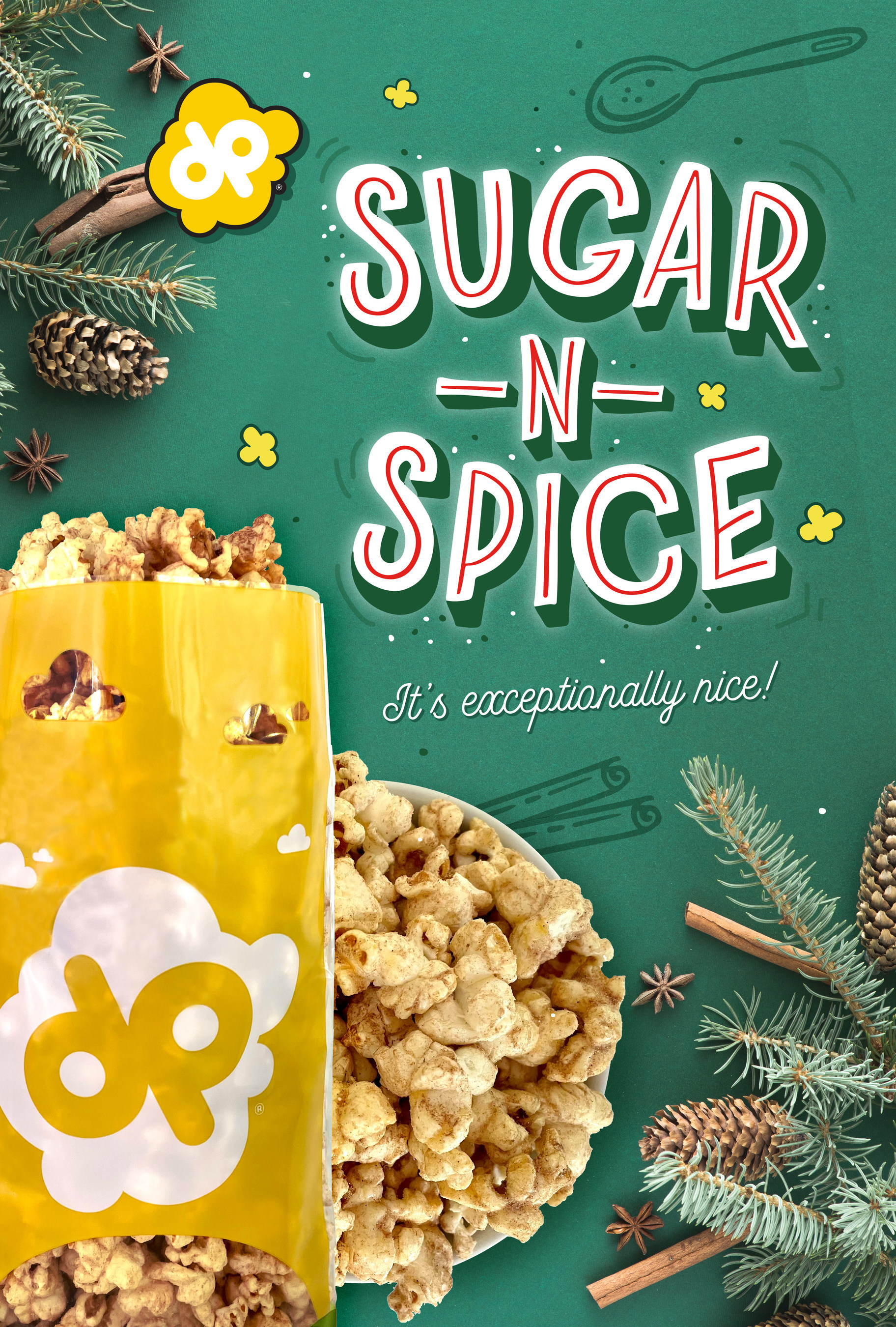 Doc Popcorn Releases New Sugar 'N Spice Flavor Ahead of Holiday Season