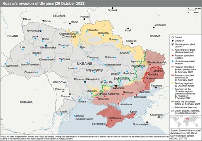 Russia's invasion of Ukraine (26 October 2022)