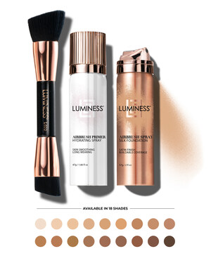 LUMINESS LAUNCHES SPRAY FOUNDATION FOR A FLAWLESS AIRBRUSH FINISH, WITHOUT AN AIRBRUSH