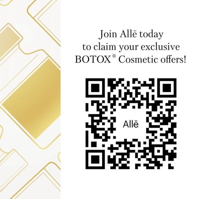 Join Allē today to claim your exclusive BOTOX® Cosmetic offers!