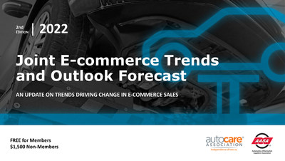 The 2022 Joint E-commerce Trends and Outlook Forecast contains analysis detailing consumer trends driving e-commerce growth; how to reach the online aftermarket consumer; a lens into the medium- and heavy-duty space; and more.