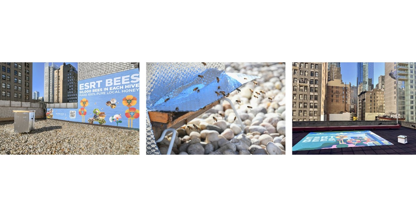 Empire State Realty Trust Announces ESRT Bees with Beehives at the