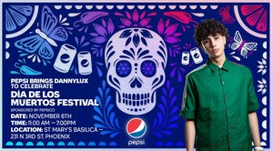 Pepsi celebra el Día de los Muertos con una donación de $500,000 de la Fundación PepsiCo a las Community Colleges de Phoenix y un concierto gratuito de DannyLux