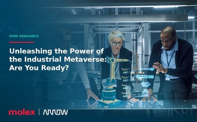 Unleashing the Power of the Industrial Metaverse: Are You Ready?  is a new report created in collaboration with Arrow that explores emerging technologies that comprise the industrial metaverse and spotlights the ways product engineering and manufacturing will forever change due to advancements in artificial intelligence, machine learning, AR/VR, digital twins and predictive analytics